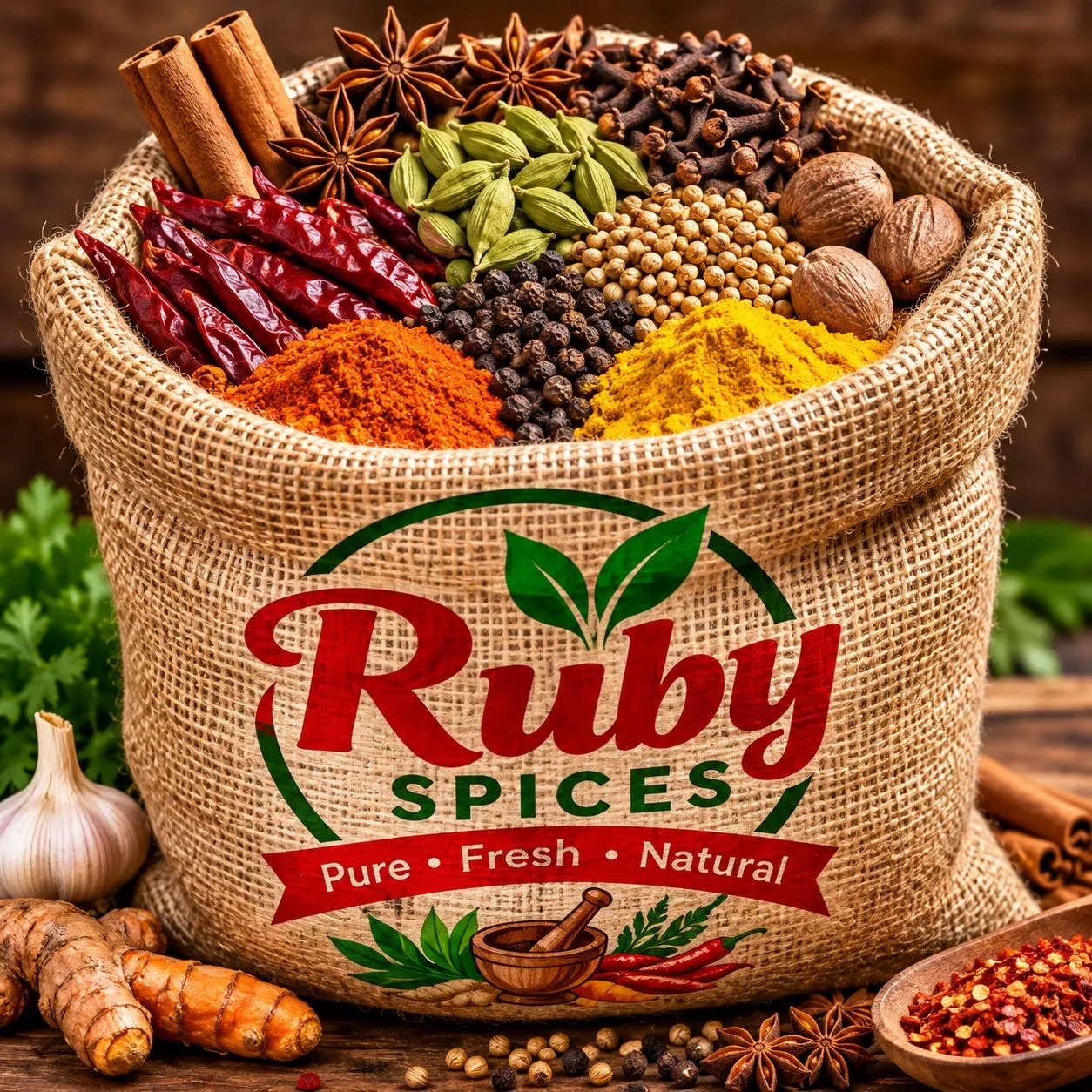 Spices for healthy living 