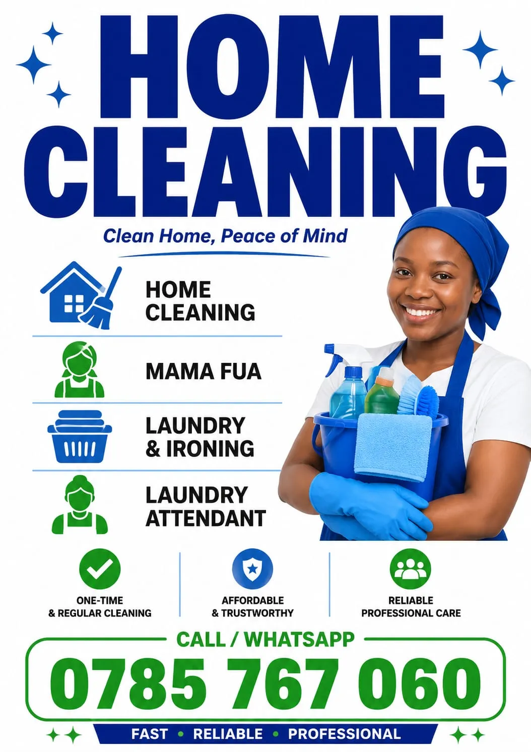 Professional home cleaning services /mama fua 