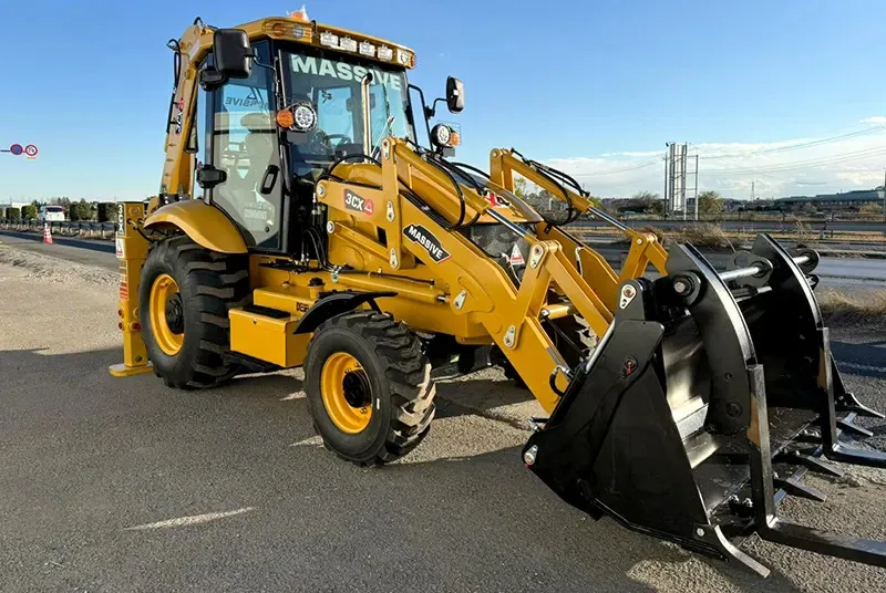 Massive 3CX Side Shift Backhoe Loader